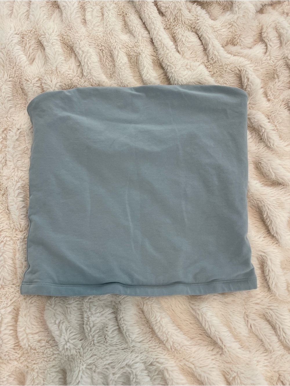 Aritzia Tube Top in Light Slate Blue